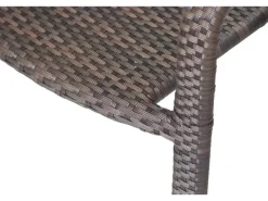 Siena Garden Stapelsessel Minas Braun 60 cm x 56 cm x 83 cm