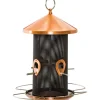 Siena Garden Vogelfuttersäule Copper Line für Mischfutter