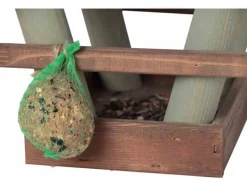 Siena Garden Vogelhaus Kiefer Braun und Olive 29 cm x 26 cm x 24 cm FSC®