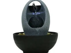 Silex Kunststeinbrunnen/Zimmerbrunnen Polyresin 23 cm x 23 cm Höhe 27,5 cm