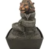 Silex Zimmerbrunnen Sternzeichen Löwe Polyresin 20 cm x 15,5 cm Höhe 26 cm