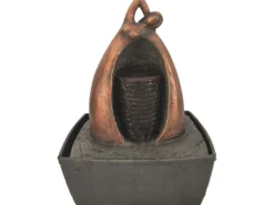 Silex Zimmerbrunnen Sternzeichen Jungfrau Polyresin 20 cm x 15,5 cm Höhe 26 cm