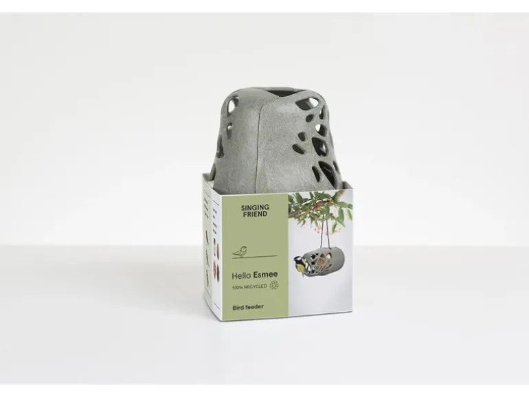SingingFriend Vogelfutter-Spender Esmee 100% Recycelt