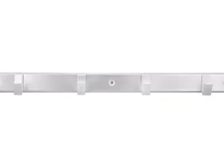 Siro Hakenleiste 2083 Aluminium Natur Matt Länge 450 mm 4 Haken
