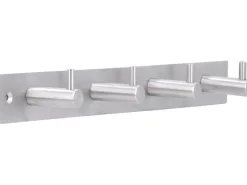 Siro Hakenleiste 1890 Edelstahl Länge 322 mm 4 Haken