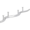 Siro Hakenleiste 2088 Metall Chrom Glänzend Länge 369 mm 4 Haken