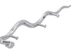 Siro Hakenleiste 2088 Metall Chrom Glänzend Länge 369 mm 4 Haken