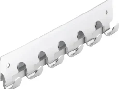 Siro Hakenleiste 1603 Metall Chrom Glänzend Länge 240 mm 6 Haken