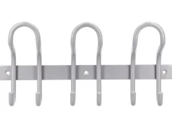 Siro Hakenleiste 1783 Metall Aluminium Länge 300 mm 6 Haken