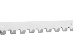 Siro Hakenleiste 1603 Metall Chrom Glänzend Länge 366 mm 9 Haken