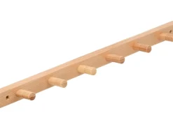 Siro Hakenleiste S641 Kiefer lackiert Länge 420 mm 6 Haken FSC®