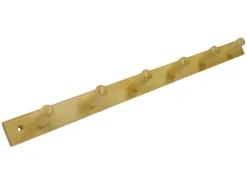 Siro Hakenleiste S641 Kiefer lackiert Länge 420 mm 6 Haken FSC®