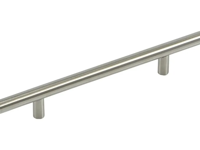Siro Möbelgriff Edelstahl Feingeschliffen Lochabstand 128 mm