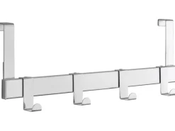 Siro Türgarderobe 1443 Metall Chrom Glänzend Länge 404 mm 4 Haken