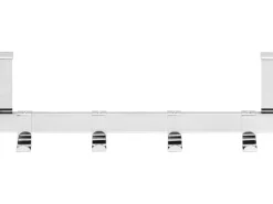 Siro Türgarderobe 1443 Metall Chrom Glänzend Länge 404 mm 4 Haken