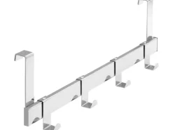 Siro Türgarderobe 1443 Metall Chrom Glänzend Länge 404 mm 4 Haken