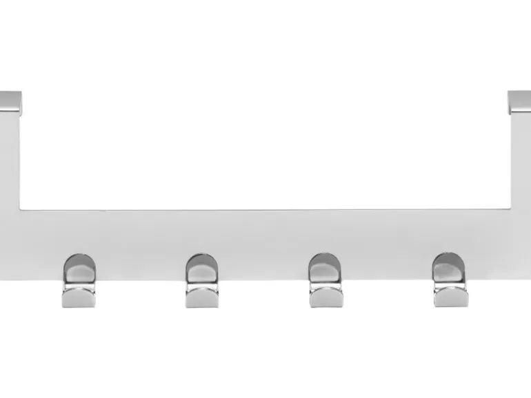 Siro Türgarderobe 1977 Metall Chrom Glänzend Länge 255 mm 4 Haken