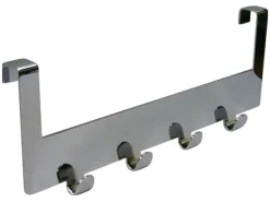 Siro Türgarderobe 1977 Metall Chrom Glänzend Länge 255 mm 4 Haken