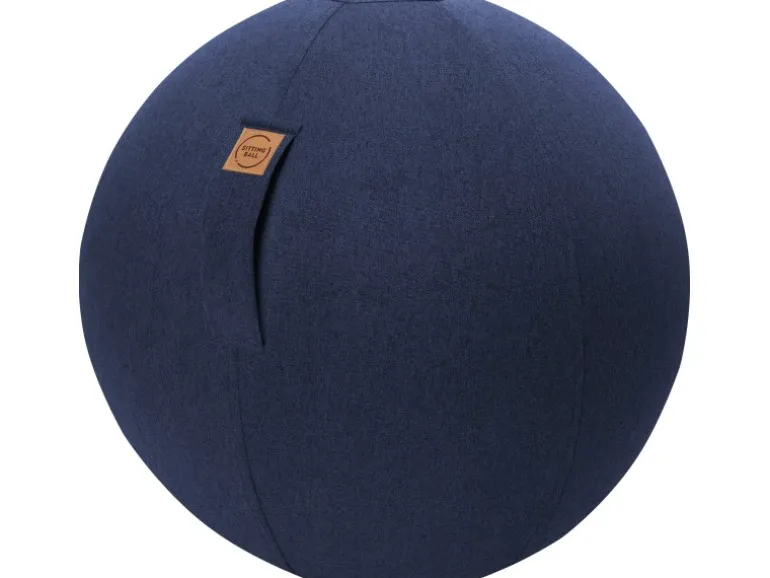 Sitting Ball Hocker Felt 150 l Dunkelblau
