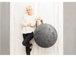 Sitting Ball Hocker Fluffy 150 l Mittelgrau