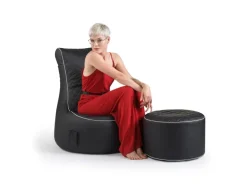 Sitting Point Hocker DotCom 60 l Schwarz
