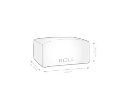 Sitting Point Hocker Roll Shara 100 l Anthrazit