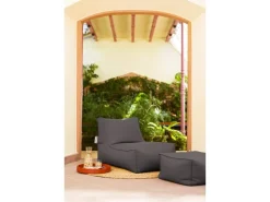 Sitting Point Hocker Roll Korfu 100 l Anthrazit