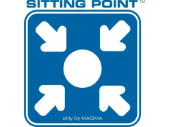 Sitting Point Hocker Roll Woolly 100 l Natur