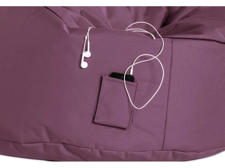 Sitting Point Hocker Scuba DotCom 60 l Aubergine