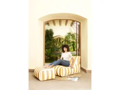 Sitting Point Sessel Santorin Rock 280 l Gelb Streifen-Muster