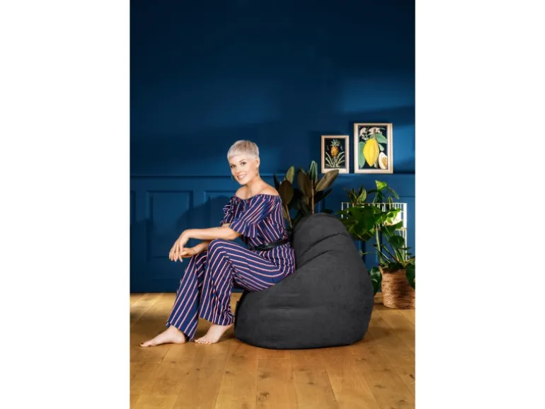 Sitting Point Sitzsack Alfa 300 l Schwarz