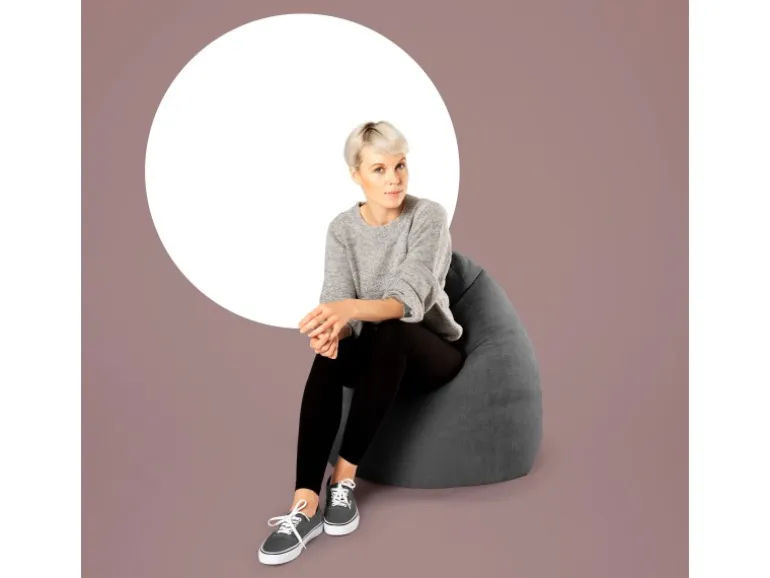 Sitting Point Sitzsack Alfa 220 l Anthrazit