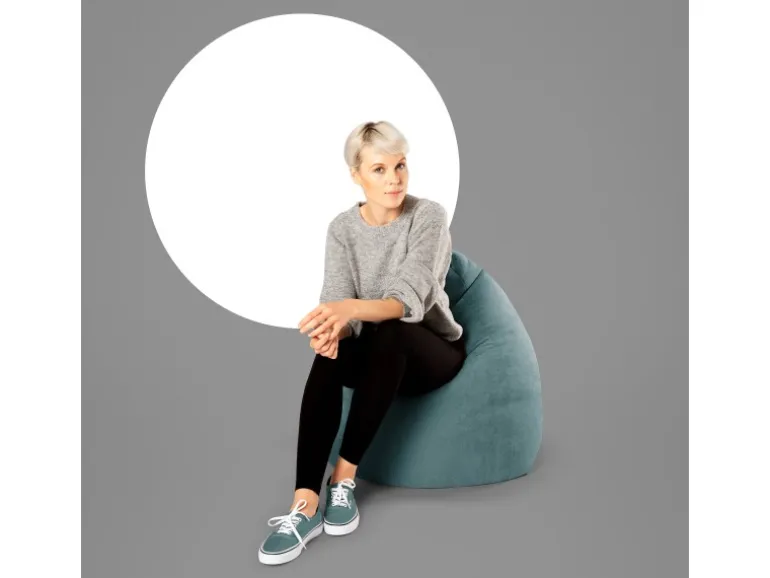Sitting Point Sitzsack Alfa 220 l Petrol