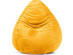 Sitting Point Sitzsack BeanBag Softy 220 l Senf