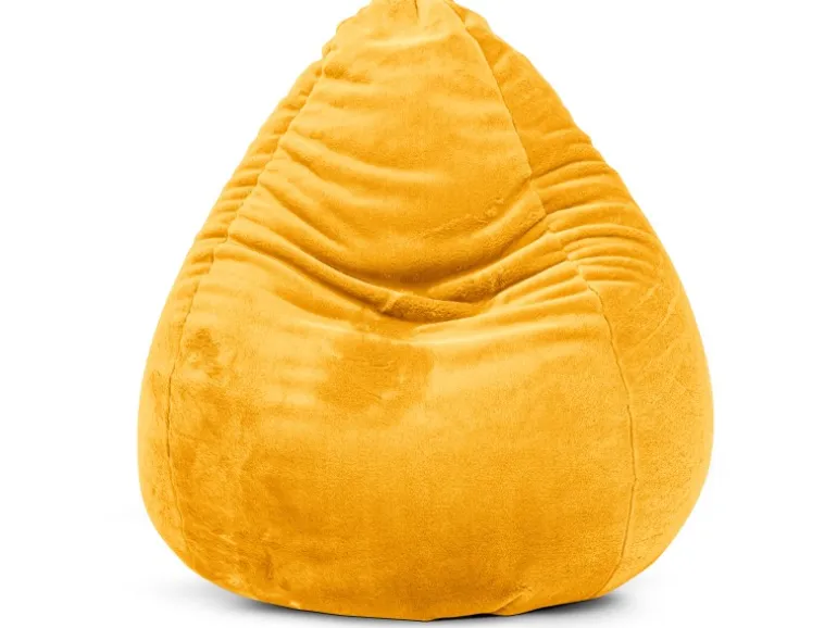 Sitting Point Sitzsack BeanBag Softy 220 l Senf