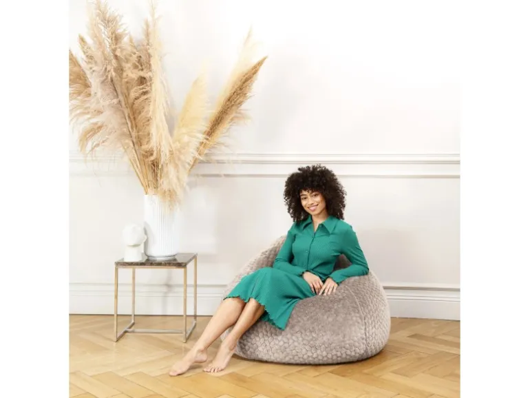 Sitting Point Sitzsack BeanBag Mink 300 l Taupe