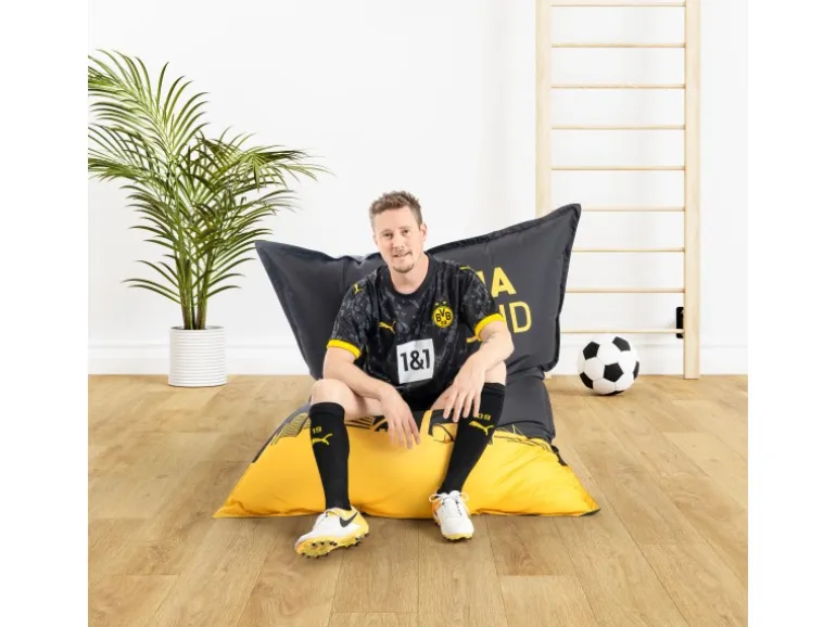 Sitting Point Sitzsack BigBag BVB VIP 380 l Schwarz