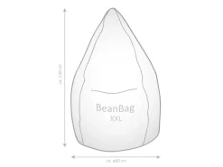 Sitting Point Sitzsack Brava BeanBag 300 l Eukalyptus