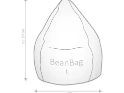 Sitting Point Sitzsack Brava 120 l Dunkelblau
