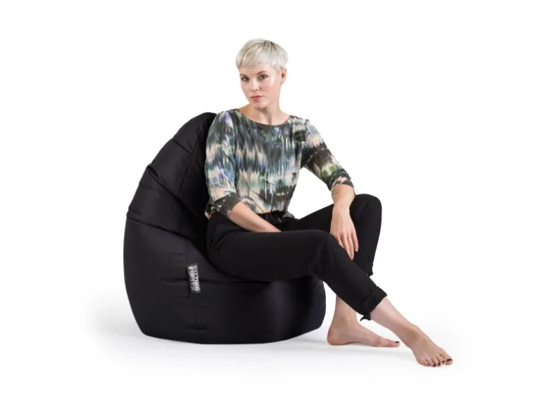 Sitting Point Sitzsack Brava 220 l Schwarz