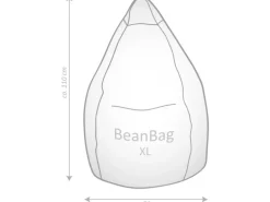 Sitting Point Sitzsack Brava 220 l Grün