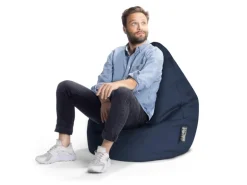 Sitting Point Sitzsack Brava BeanBag 220 l Jeansblau