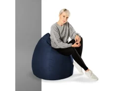 Sitting Point Sitzsack Brava BeanBag 220 l Jeansblau