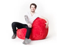 Sitting Point Sitzsack Fluffy 120 l Grün