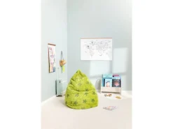 Sitting Point Sitzsack Fluffy 120 l Grün