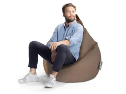 Sitting Point Sitzsack Jamie 220 l Braun