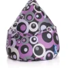 Sitting Point Sitzsack Malibu 220 l Lila Bunt