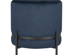 Sitzhocker Dark Wonder Ø 43 cm H: 40 cm Dunkelblau