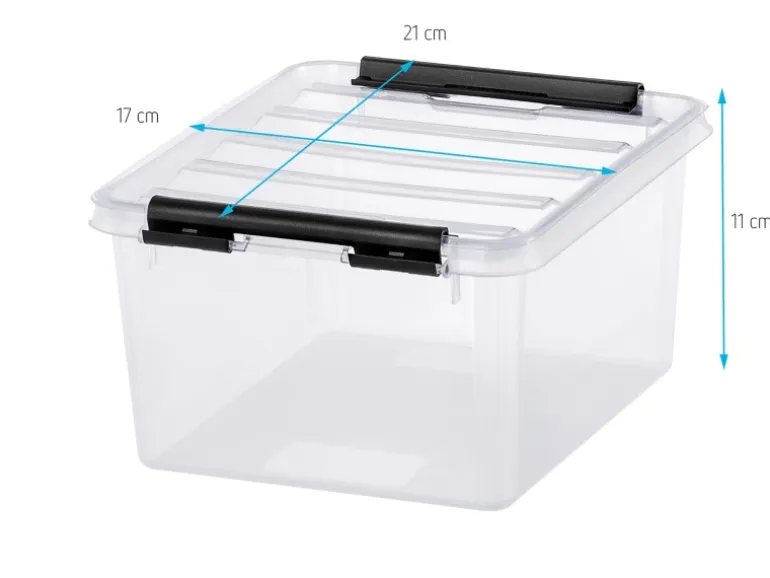 SmartStore Aufbewahrungsbox Classic mit Deckel 2 l