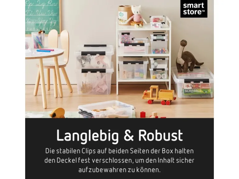 SmartStore Aufbewahrungsbox Classic mit Deckel 2 l